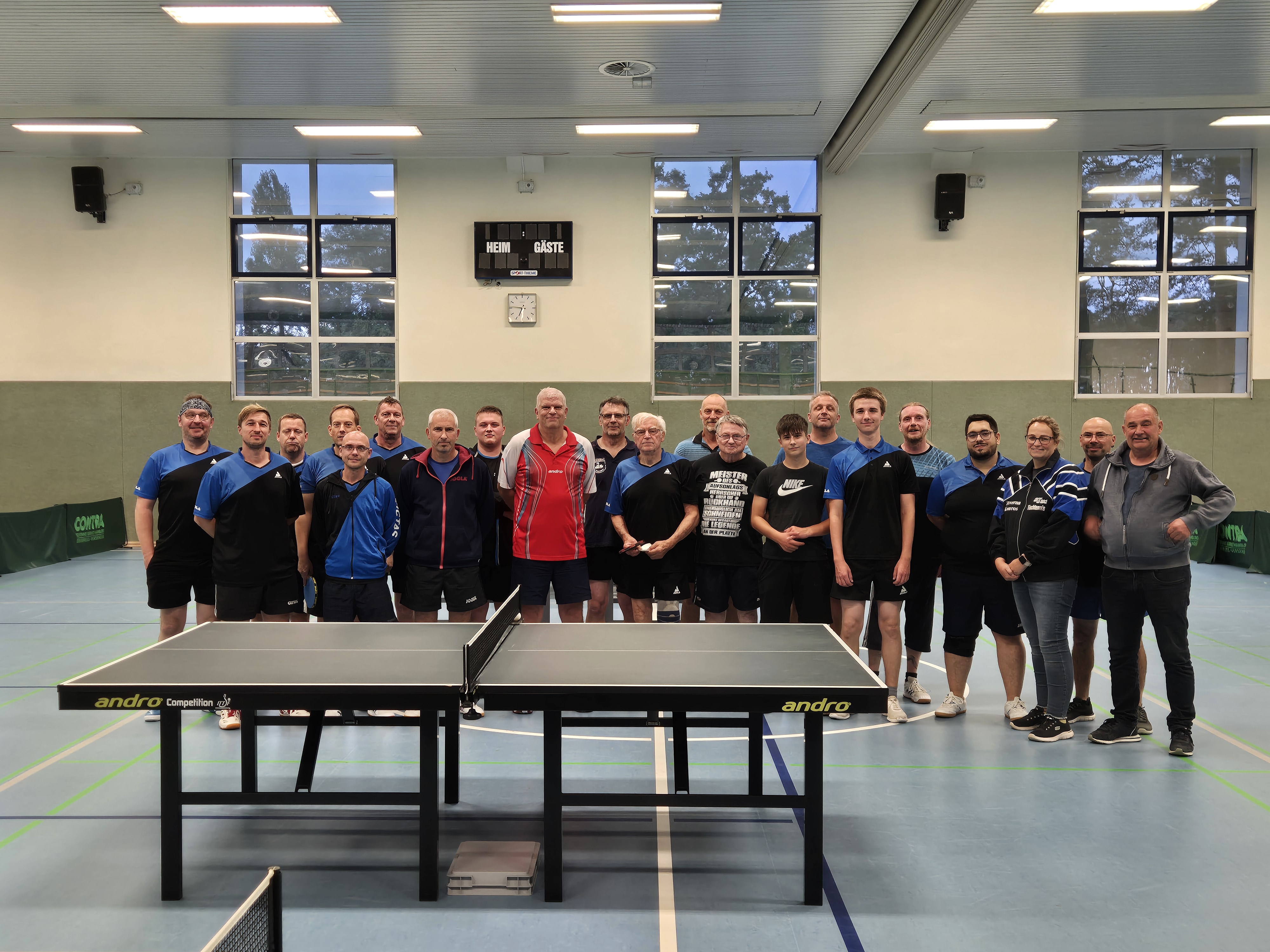 Vereinsfoto SV Blau Weiß Wusterwitz Tischtennis